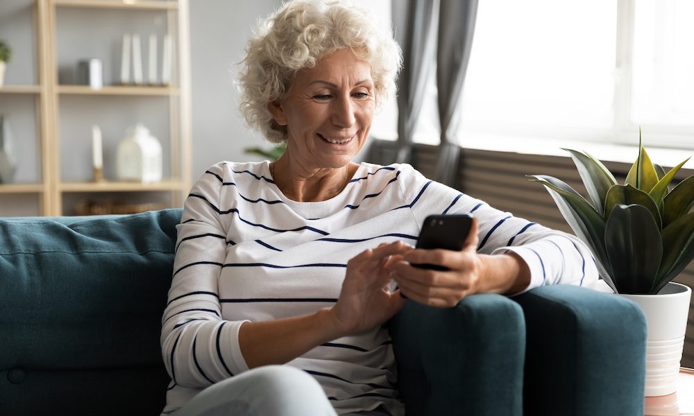 Meet the swipe-free smartphone for the older generation