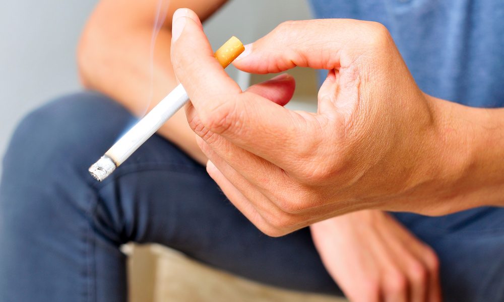 Childhood smoking increases a person’s risk of developing COPD