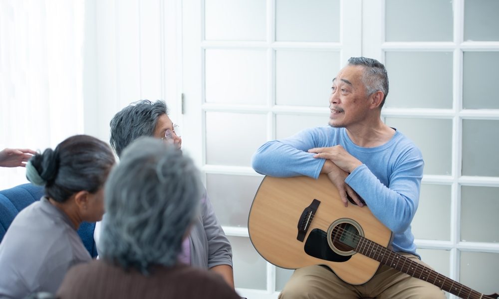 The medicinal power of music therapy in aged care
